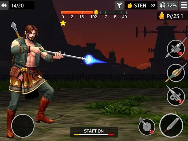 Indian Spike Warrior Pro gameplay screenshot